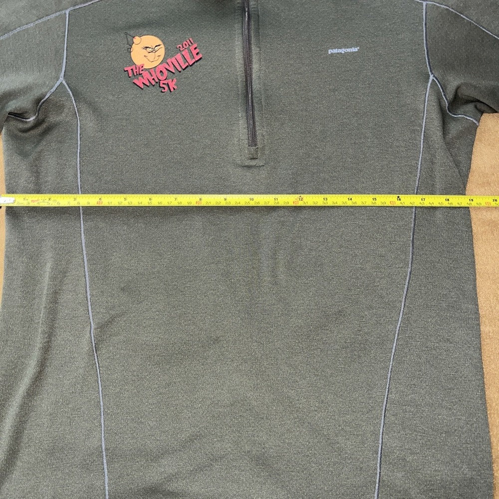 Vintage 2011 Patagonia universal SZ Medium 1/4 Zip Lightweight Runners Very Rare - Picture 5 of 16